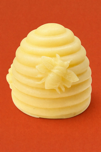 Handcrafted beehive shaped scented wax melt by Decree Candle Co.