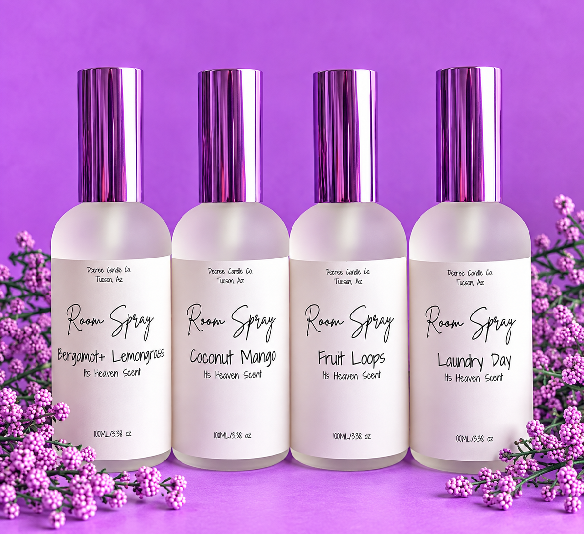 Room Freshening Spray-Home Fragrance Mist | Decree Candle Co.