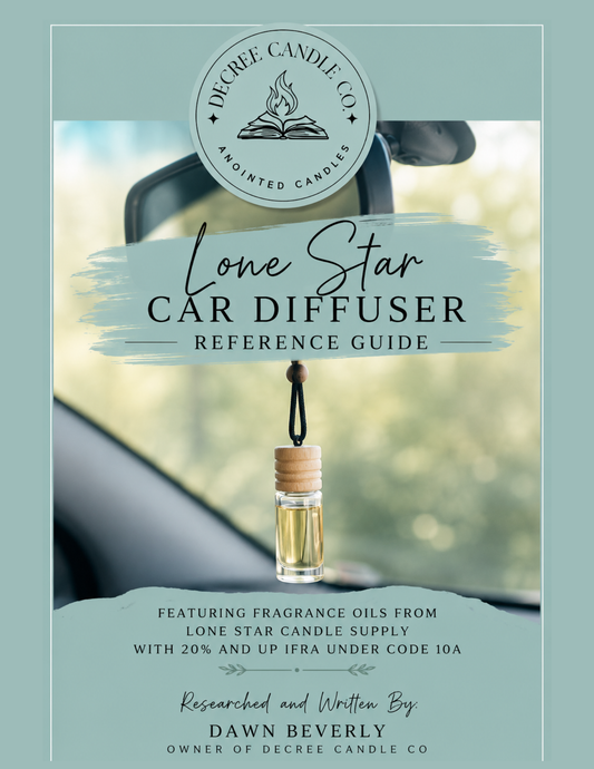 Lone Star IFRA Category 10A Car Diffuser Reference Guide digital download cover